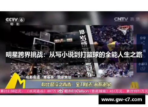 明星跨界挑战：从写小说到打篮球的全能人生之路
